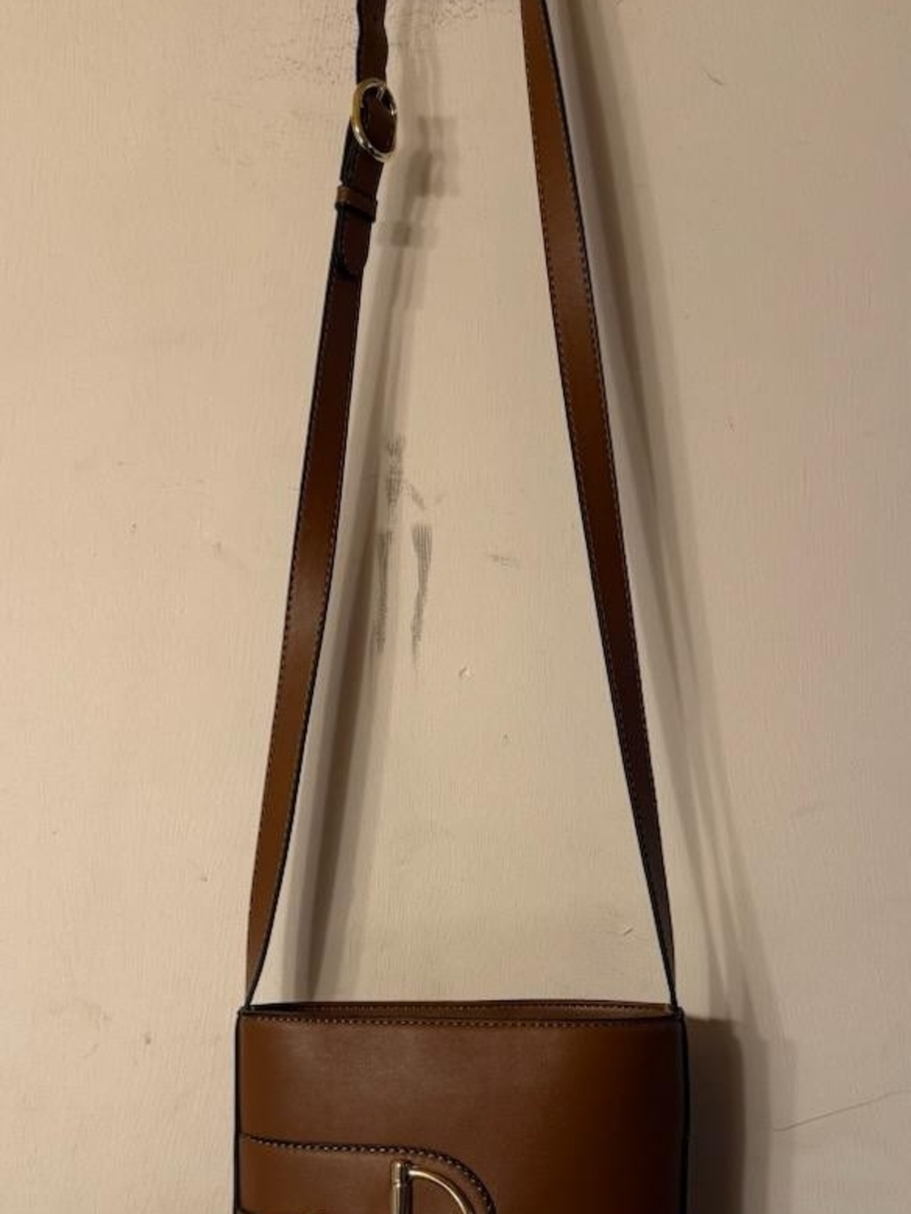 Brown Leather Crossbody Bag